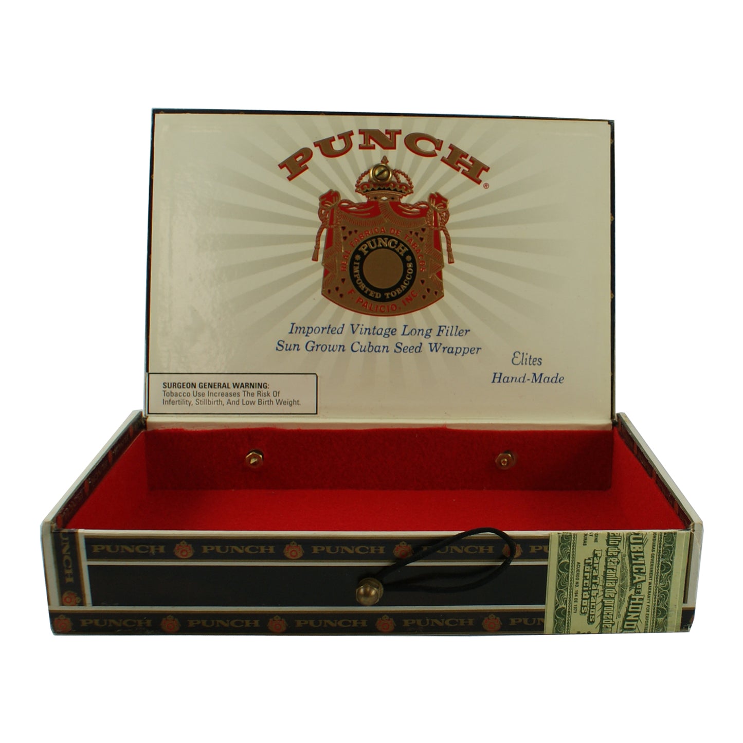 28212 - 9" Black Punch Cigar Purse |22-10|