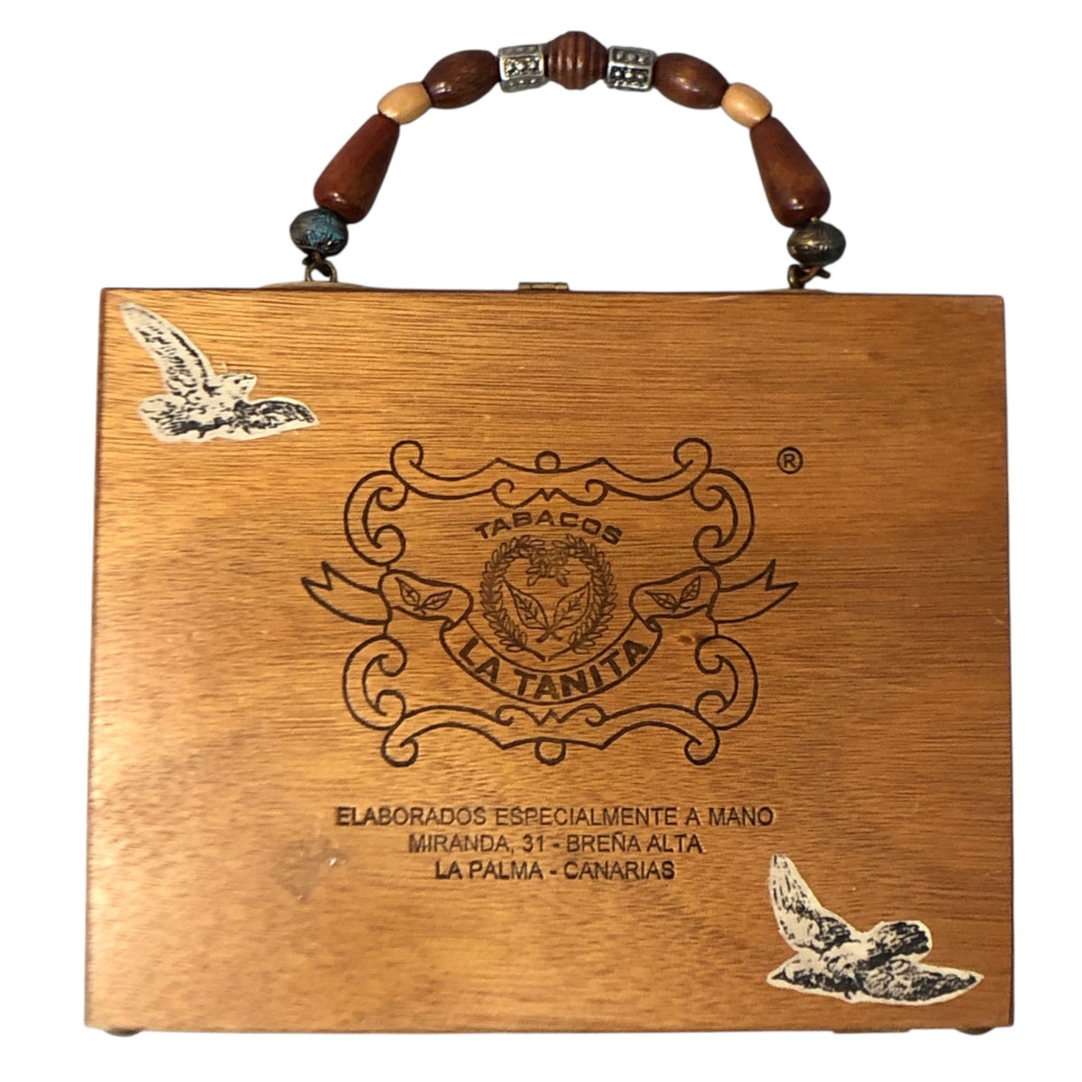 28221 - 9" Tabaco's La Tanita Cigar Box |F-30|