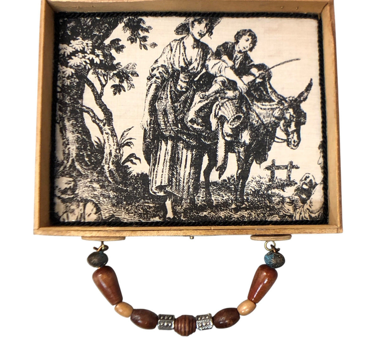 28221 - 9" Tabaco's La Tanita Cigar Box |F-30|