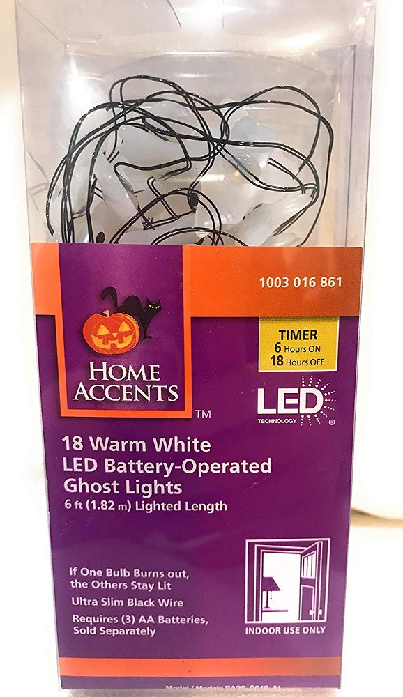 28247 - 18 Battery Ghost Lights - |G-31:CN G-46|
