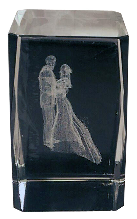 2857 - 3" Cube - Wedding Couple |17-19|
