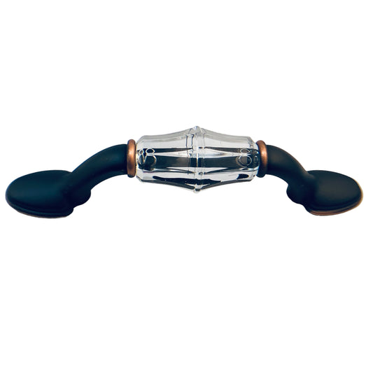28789 - Set of Two 3" Aged Bronze Acrylic Pull (P15568V-472-C) |9-7|