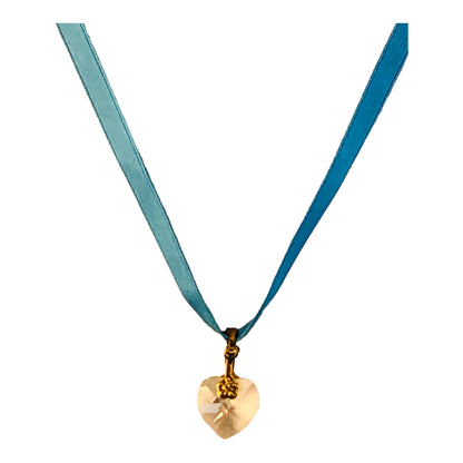 28805 - 1/2" Heart Crystal - [Clear-31]