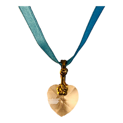 28805 - 1/2" Heart Crystal - [Clear-31]