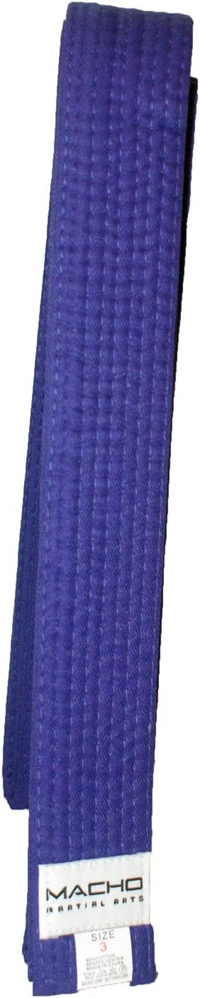 28365 - Macho Purple Belt Size 3 - Belts : JG ULTIMATE