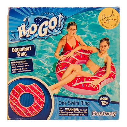 28881 - H20 Go Doughnut Ring Swim Ring 37" x 37" x 9" |TBD|