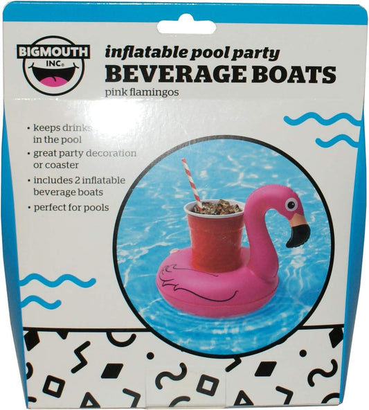 28886 - 2 pc Inflatable Flamingo Beverage-2 packs  - [28-C]