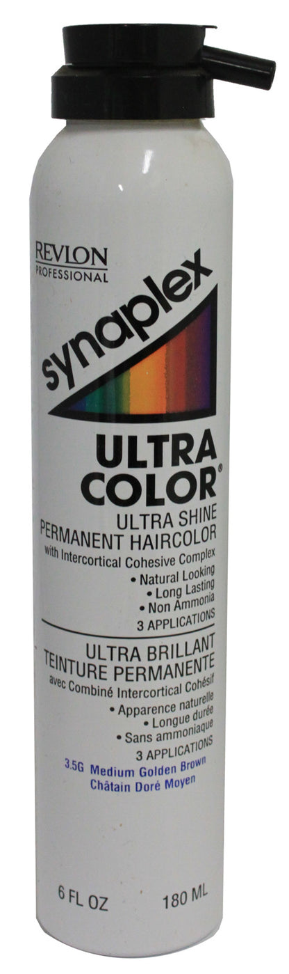 2891 - Synaplex Ultra Clear 3.5G Med Golden Brown 6 Fl Oz (180 ml) - |BA-51|