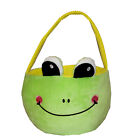 29080 - Adorable Plush Frog Basket for Easter Decor and Gifting |29-A|