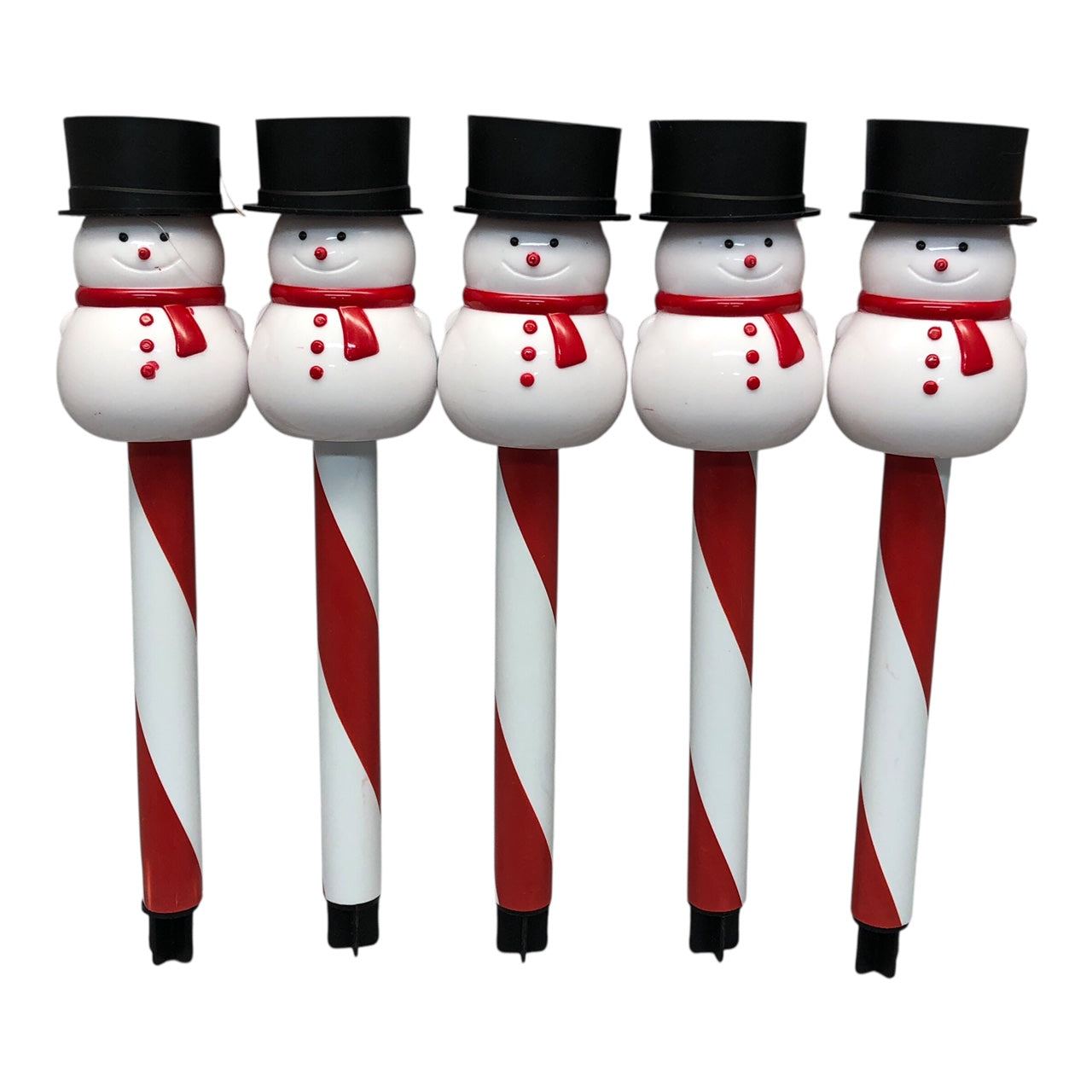 29152 - Set of 5 Snowman Solar Light Stake |Pod 2-43|
