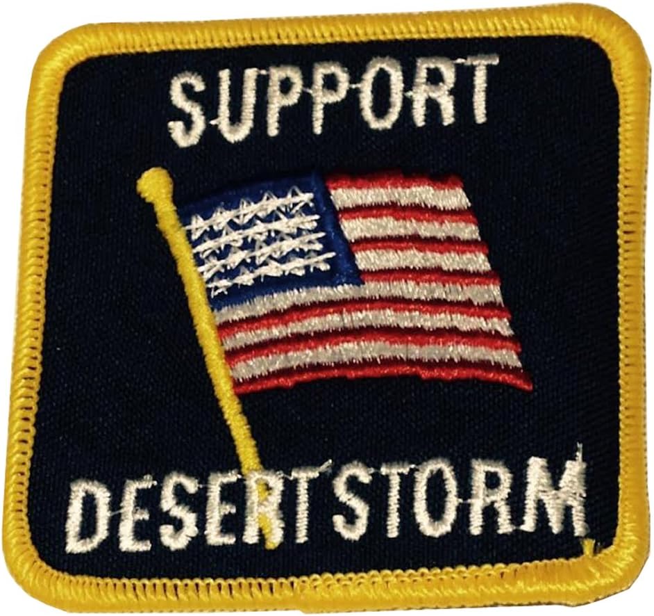 2920 - Authentic Desert Storm Military Patch in Blue |S-0|