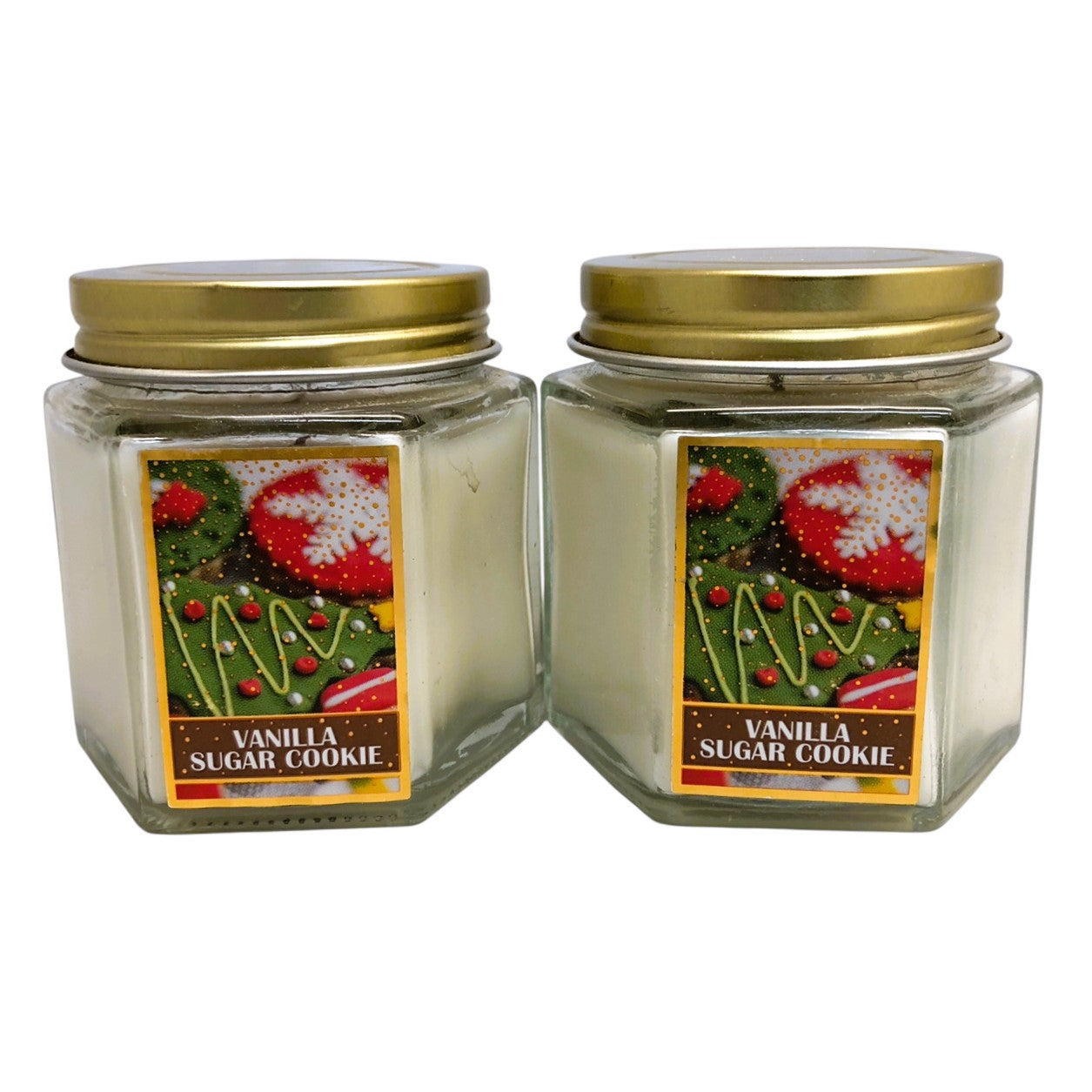 29208 - 2 Pack Vanilla Sugar Cookie Candle 3oz |Scent-24|