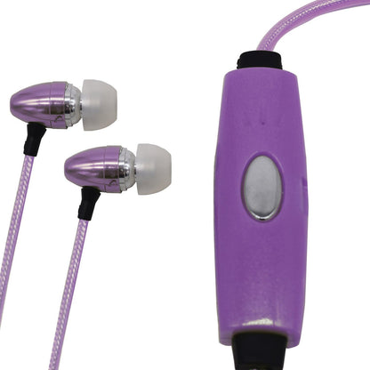 2924 - Purple Light Up Earbuds - |2-16|