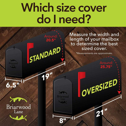 29255 - Christmas Seasonal Magnetic Mailbox Cover with Dog and Bone Design |Pod 2-63|