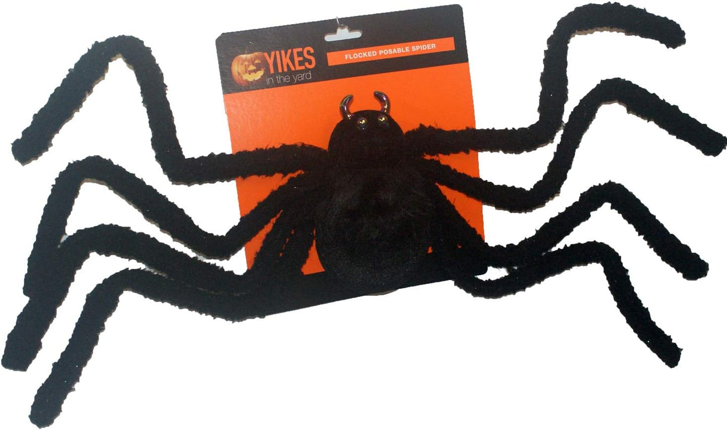 29282 - Flocked Poseable Spider |Pod 1-10|