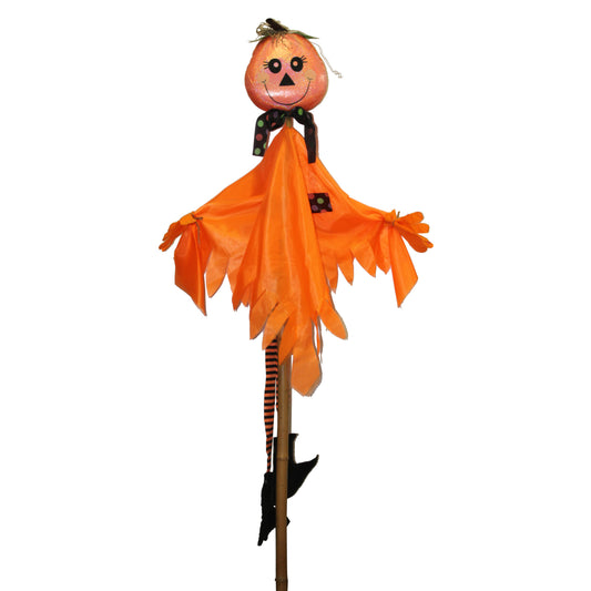 2936 - Orange Pumpkin Hanging Ghost - |Pod 2-37|