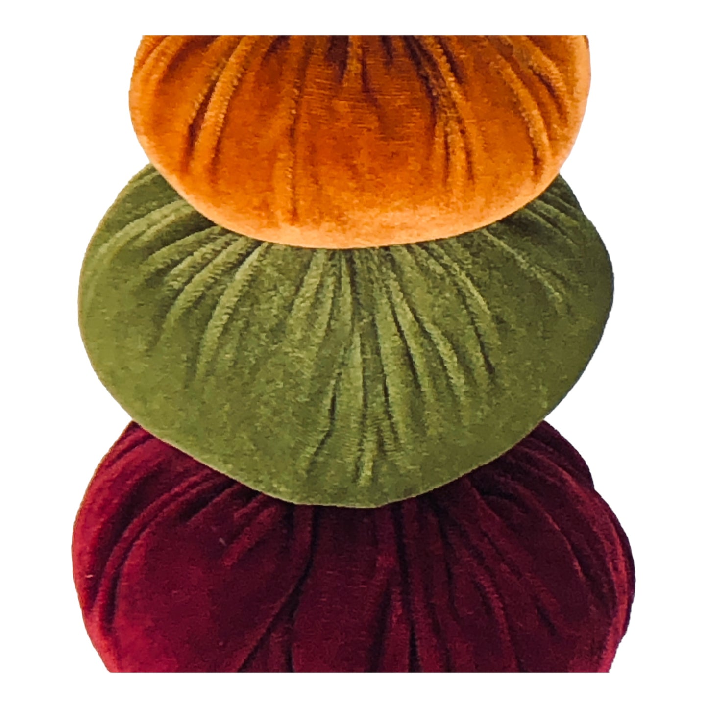 29414 - Velvet Pumpkin Stack 9" |TBD|