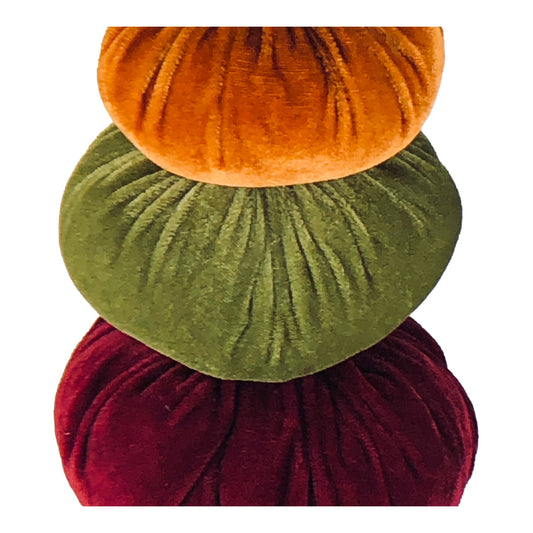 29414 - Velvet Pumpkin Stack 9" |TBD|