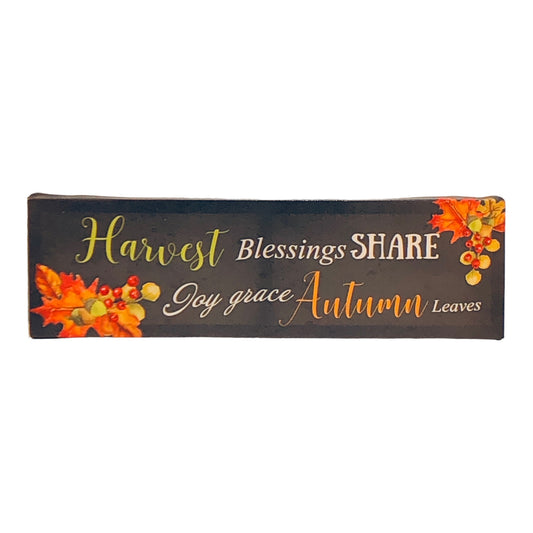 29486 - Harvest Blessings Share Sign 12" |Pod 1-9|