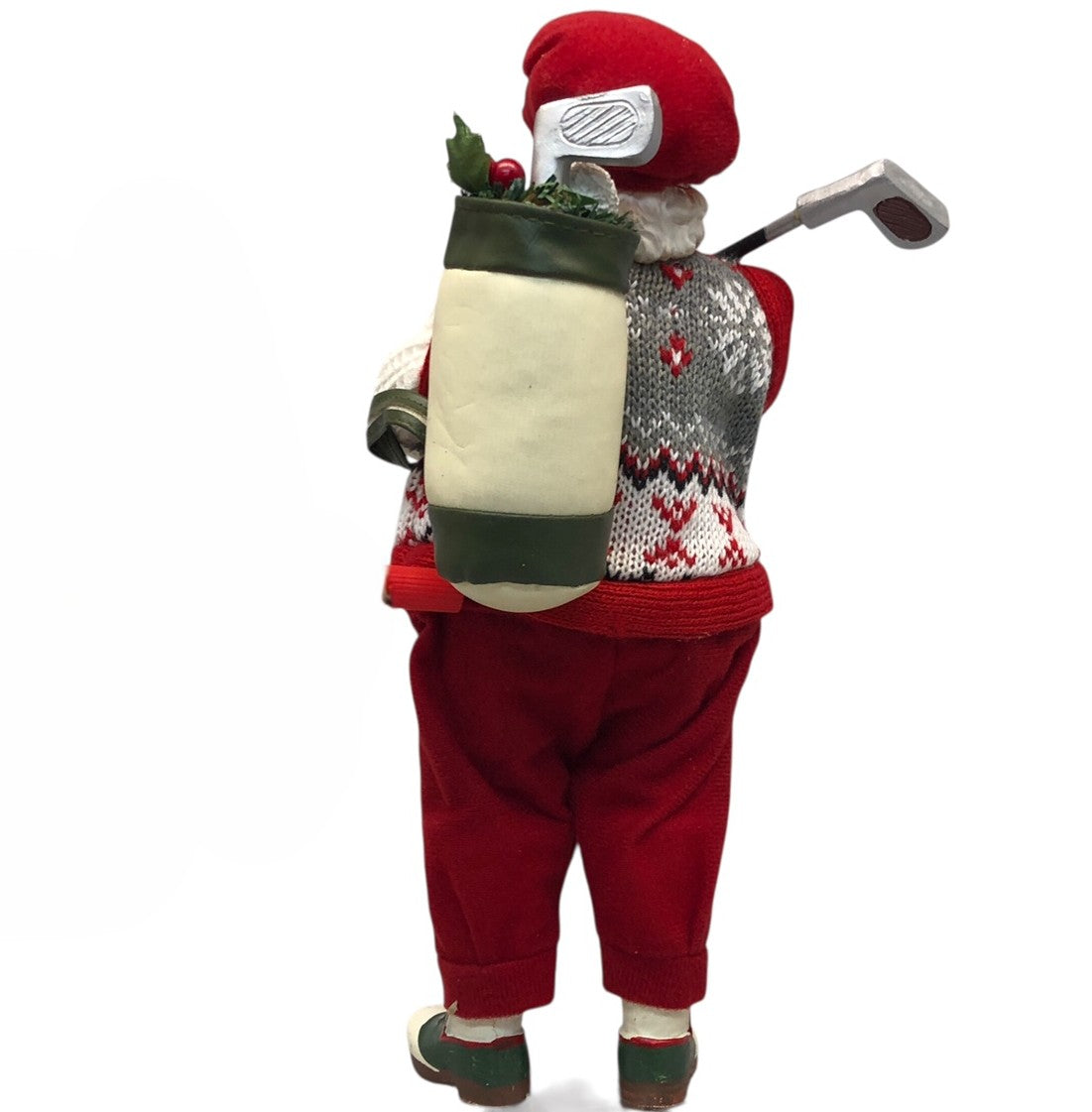 29649 - 9" Golfer Santa Figurine |Pod 2-44|