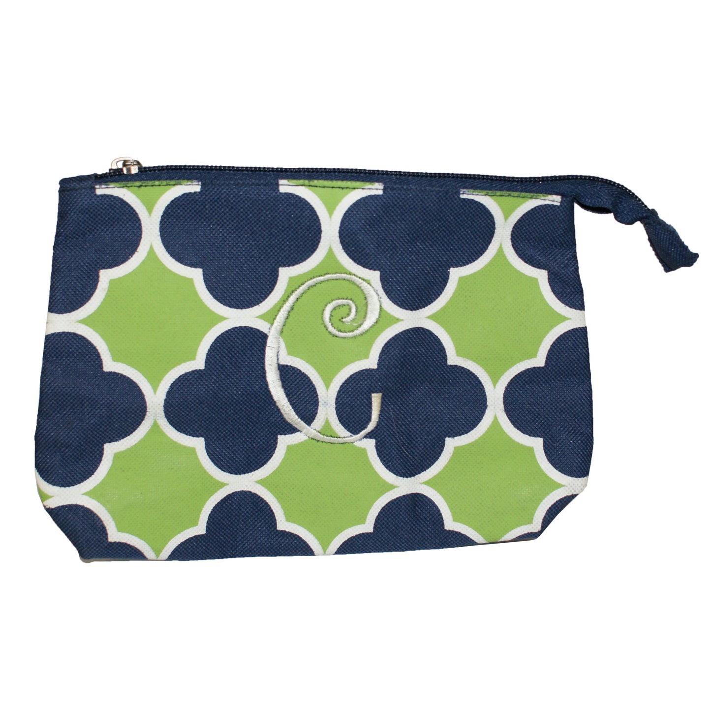 29677 - 8" Monogram Make Up Bag Letter C |16-19|