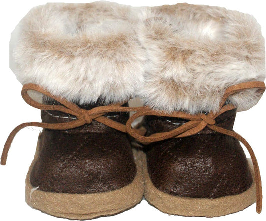 29771 - Faux Fur Boot Ornament - [Pod 2-61]