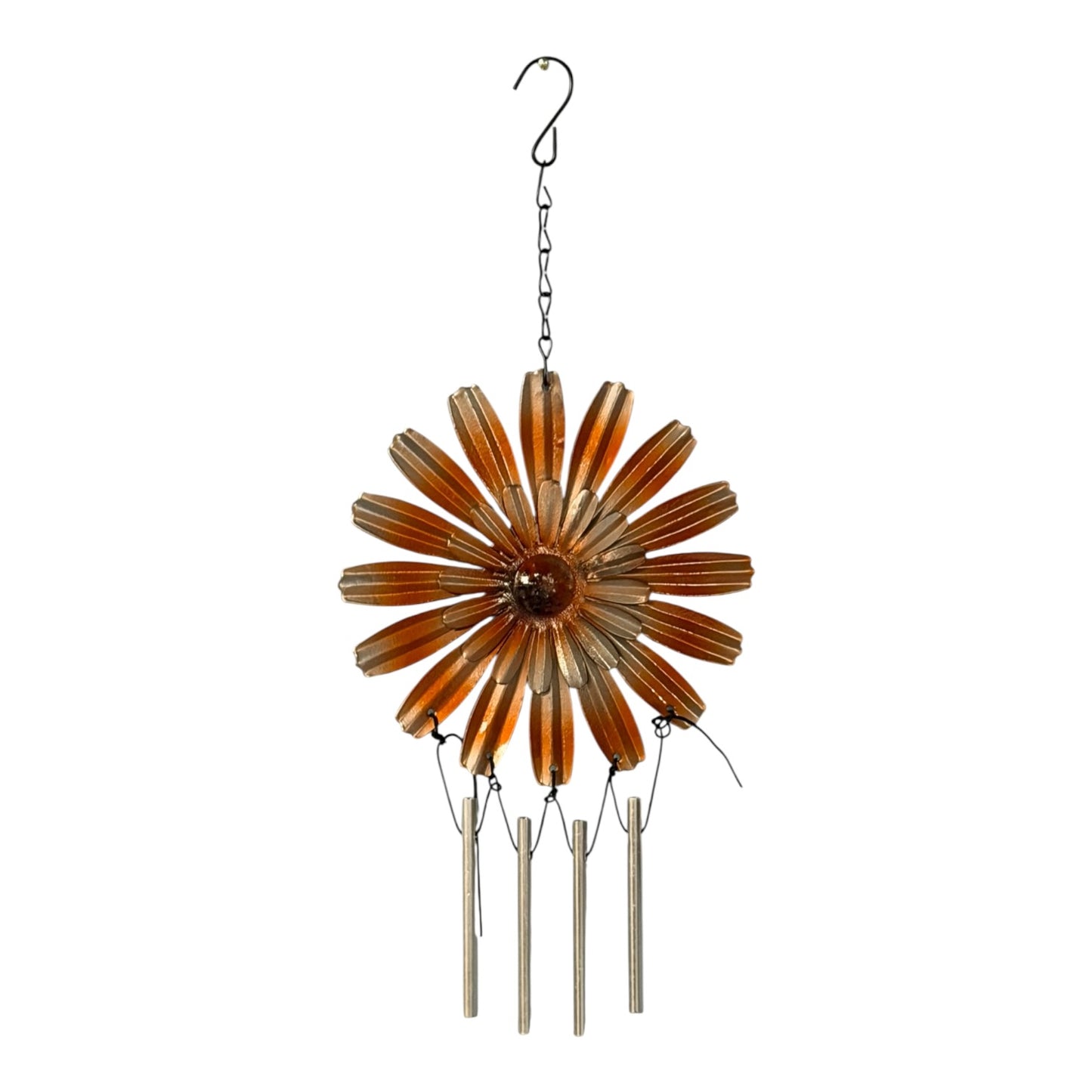 29797 - Flower Windchime Assorted colors Red, Purple, Orange, Blue |G-11|