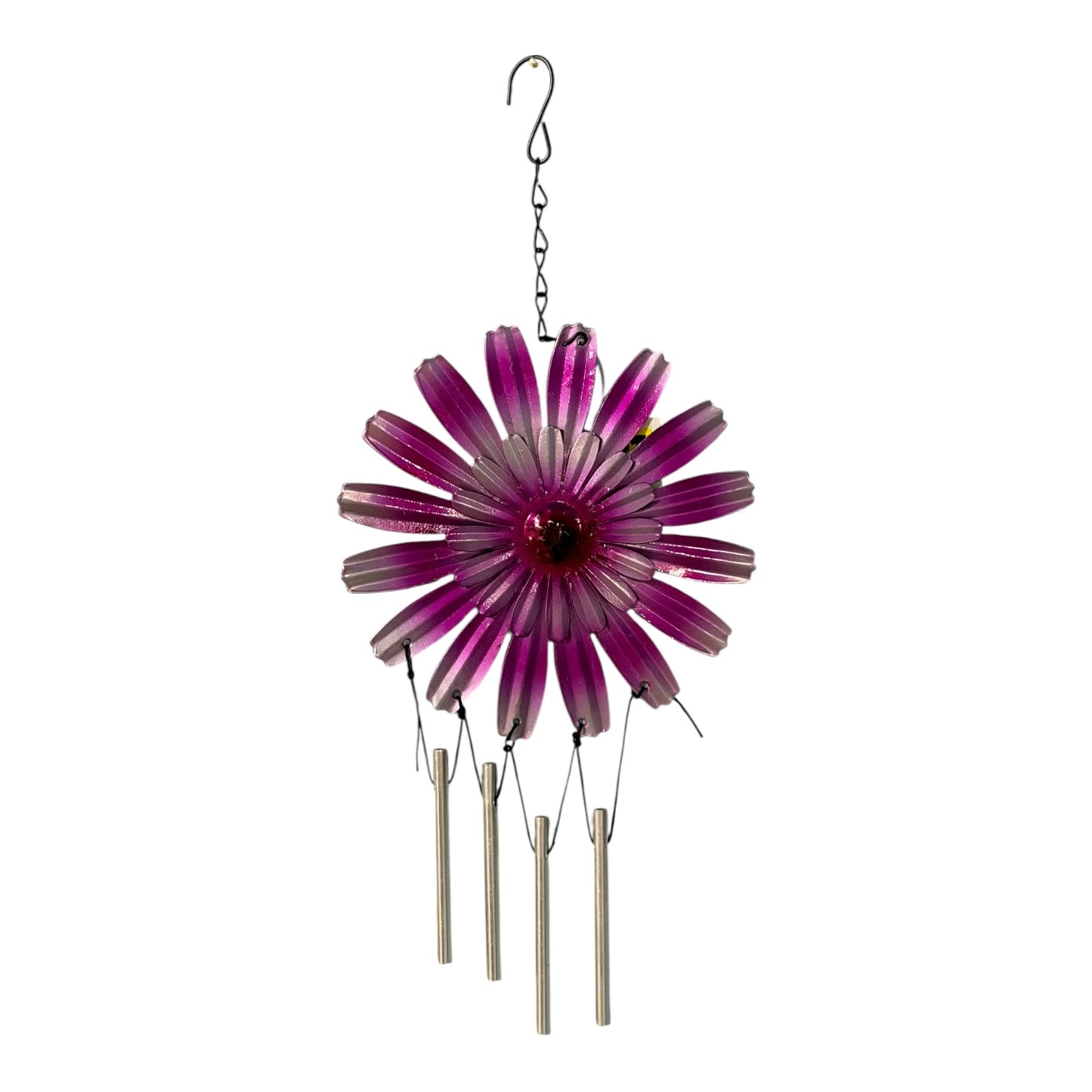 29797 - Flower Windchime Assorted colors Red, Purple, Orange, Blue |G-11|