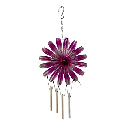 29797 - Flower Windchime Assorted colors Red, Purple, Orange, Blue |G-11|