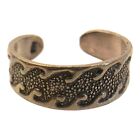 2980 - Toe Ring-Double Waves - |Clear-28|