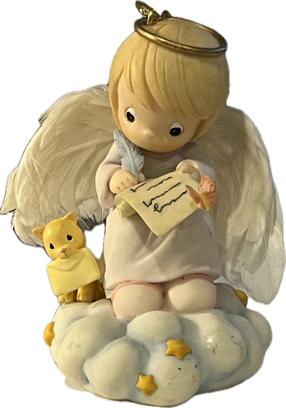29884 - Precious Moments Life's Little Lessons - Friendship Is Like A Song in Your Heart Ornament - 68837 - |H-29|