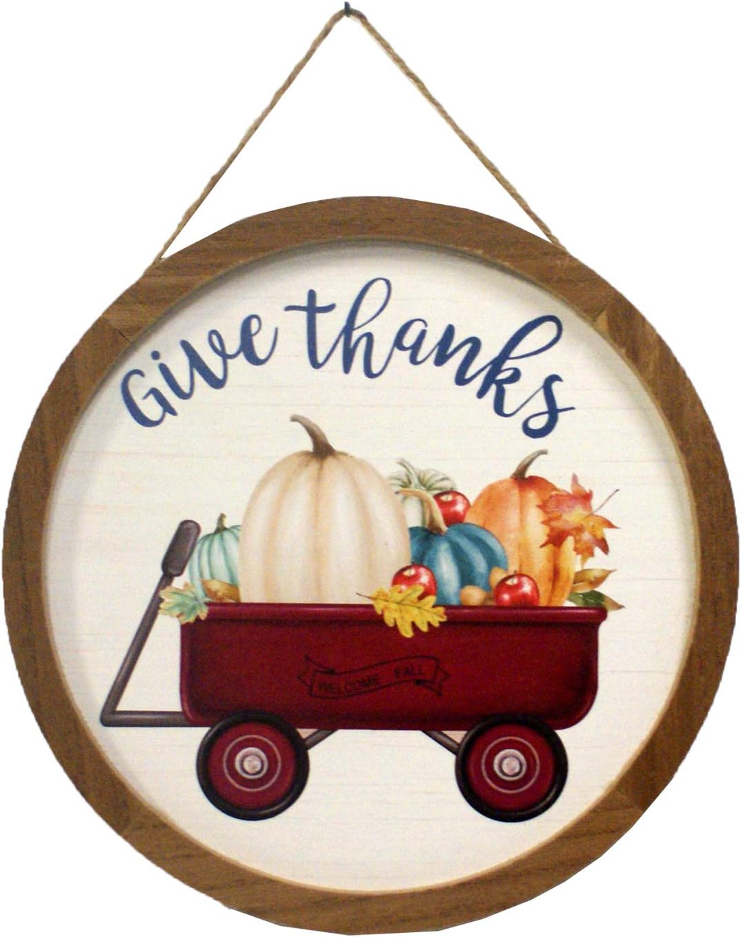 29930 - Give Thanks Fall Wagon Hanging
