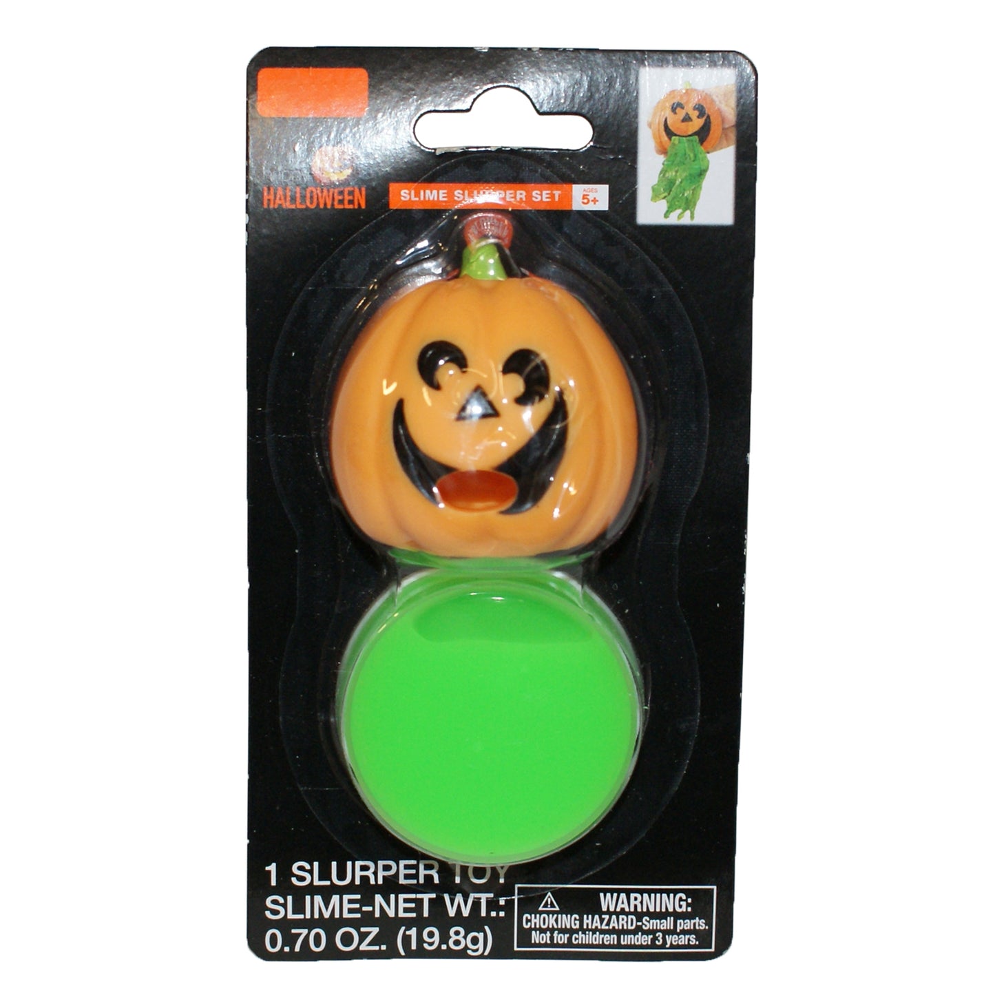 29946 - 3 Pack Pumpkin Slime Slurper Toy for Kids Play |Pod 1-6|