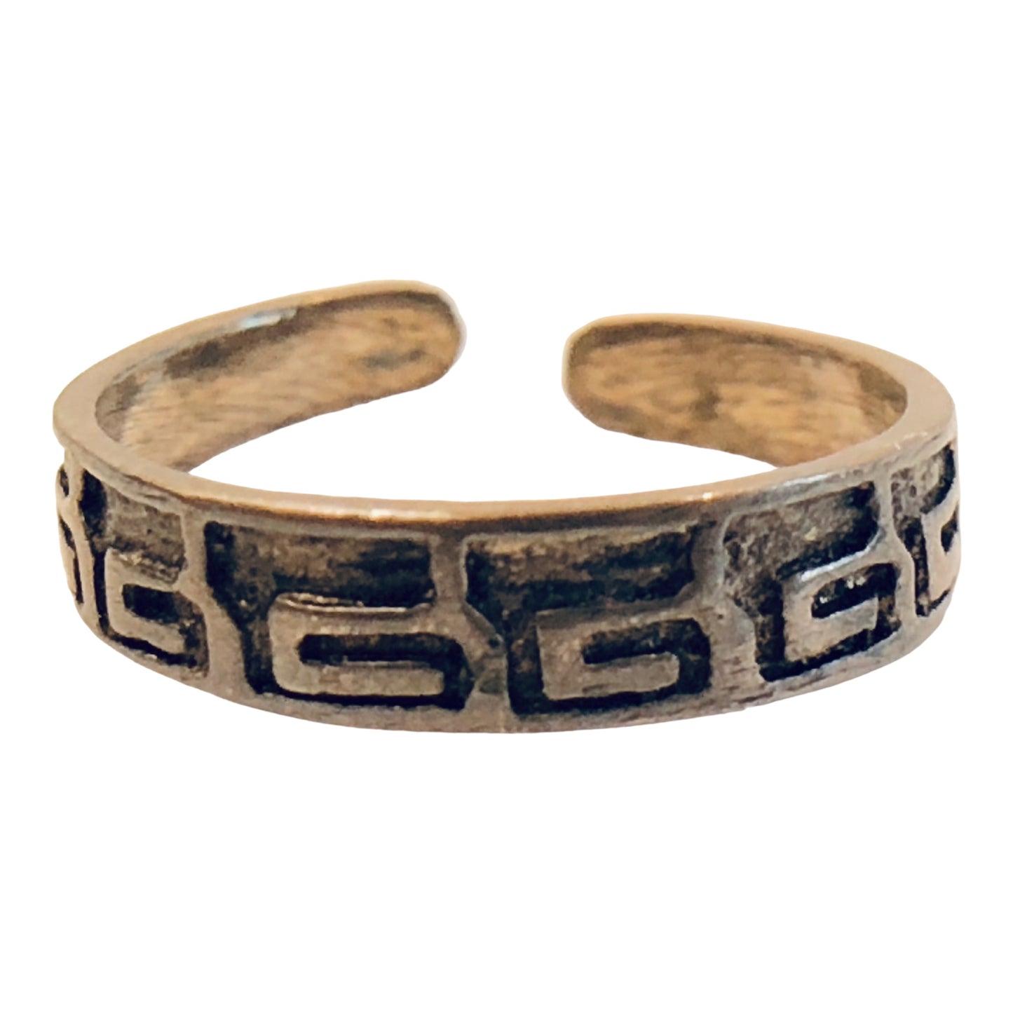 3004 - Toe Ring-Slim Geometric NEED ATT