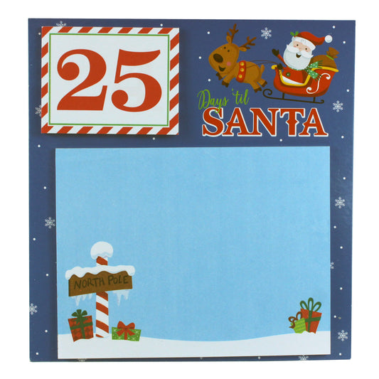 3011 - Blue 25 Days Til Christmas Note - |2-24|