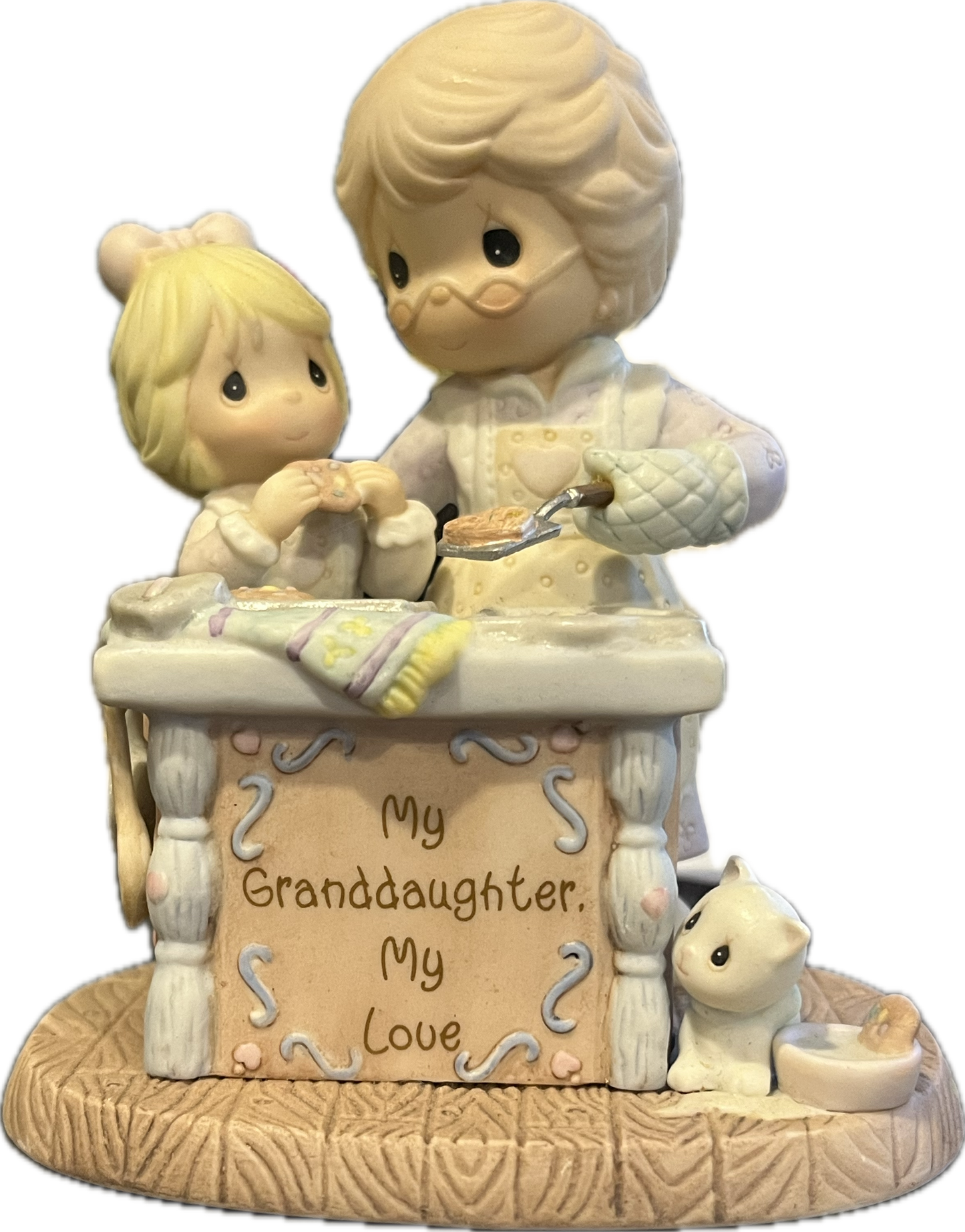 30118 - Precious Moments - 2006 My Granddaughter , My Love - Hamilton Collection - 09 00826 002 - |H-29|