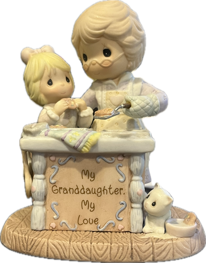 30118 - Precious Moments - 2006 My Granddaughter , My Love - Hamilton Collection - 09 00826 002 - |H-29|