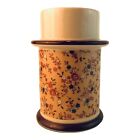 30121 - 5" Tan Ceramic Candle Holder for Elegant Home Decor and Aromatherapy |H-52|