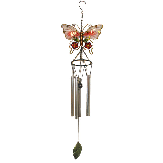30228 - Butterfly w Flowers Windchime |TBD|