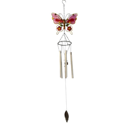 30228 - Butterfly w Flowers Windchime |TBD|