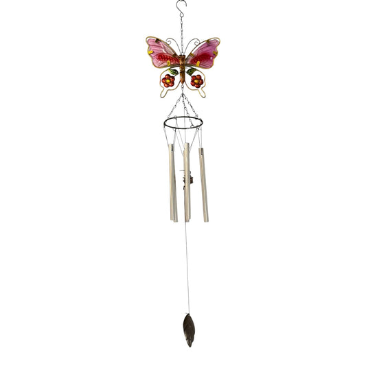30228 - Butterfly w Flowers Windchime |TBD|