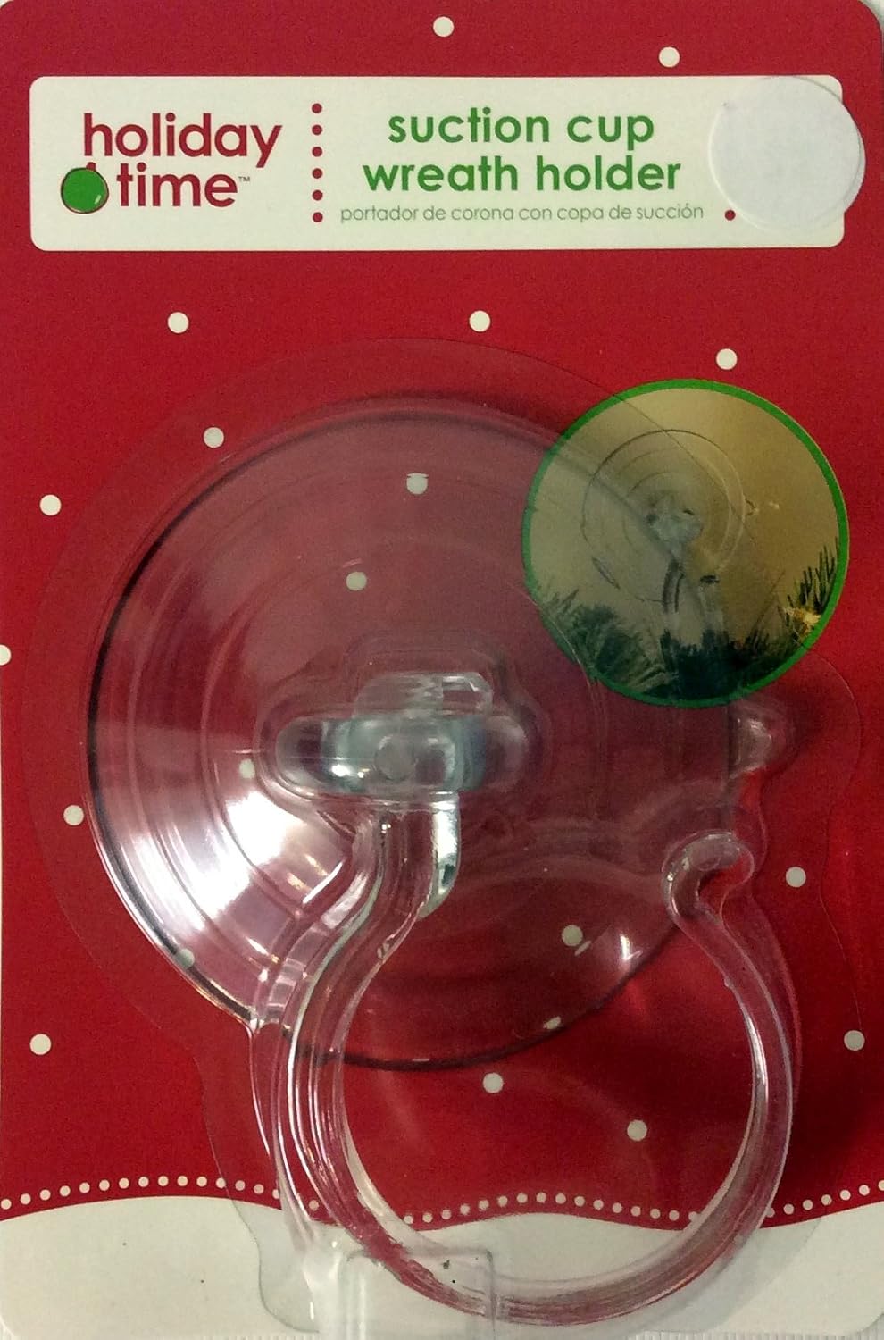 3024 - Giant Suction Cup Wreath Holder - |DVD-1|