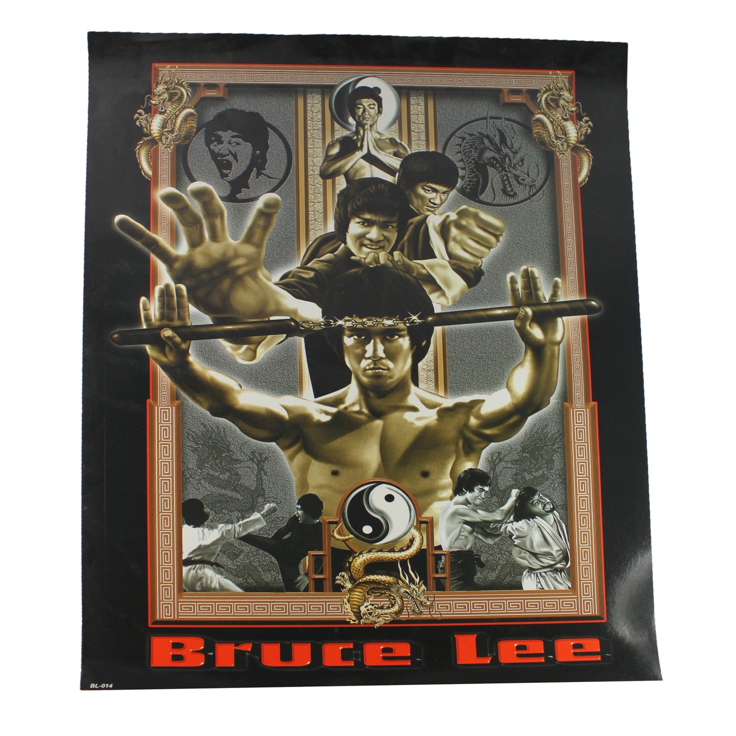 3031 - Poster Exploring Bruce Lee 15x20" - |Coke Box|