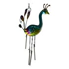 3035 - Vibrant Peacock Wind Chimes in Assorted Colors for Outdoor Garden Décor |G-8|
