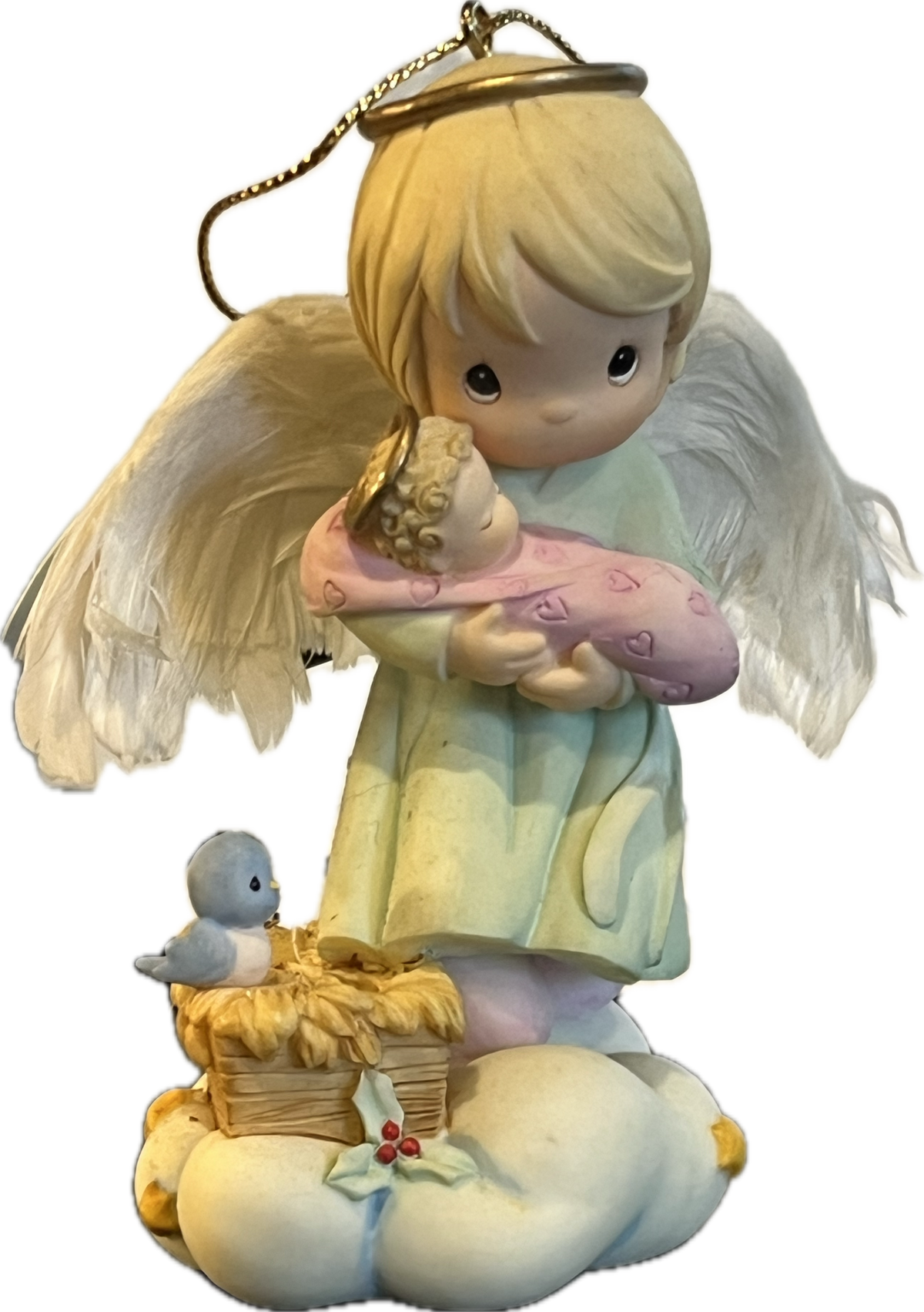 30509 - Precious Moments Life's Little Lessons - Remember the Reason for the Season Ornament - 68833 - |H-29|