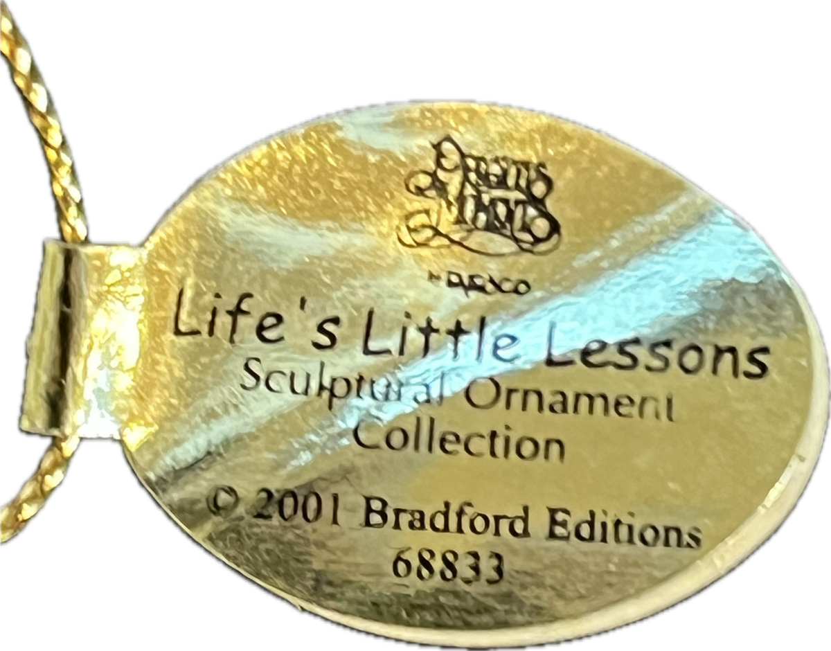 30509 - Precious Moments Life's Little Lessons - Remember the Reason for the Season Ornament - 68833 - |H-29|