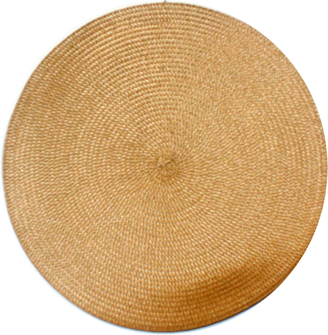 30535 - 15" Round Tan Placemat - [18-17]