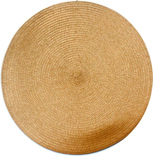 30535 - 15" Round Tan Placemat - [18-17]