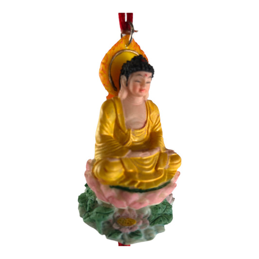 3056 - Meditating Buddha & Gourd Charm - |P-9 Store|