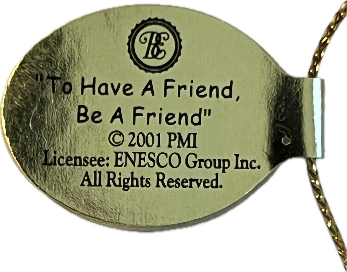 30642 - Precious Moments Life's Little Lessons - To Have A Friend Be A Friend Ornament - 68838 - |H-29|